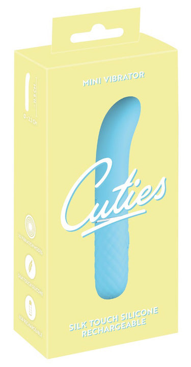 Mini Vibrator With 10 Intense Vibration Modes, G-Spot Curved Tip, Rechargeable & Discreet Design